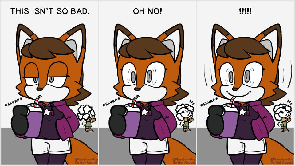 Cinder Tries the Grimace Shake, 2023