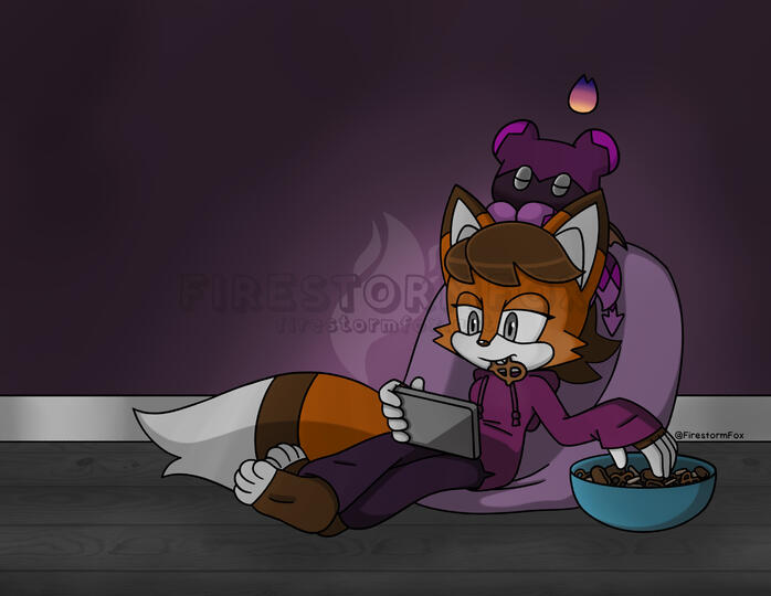 Cinder and Quartz Chilling, 2021