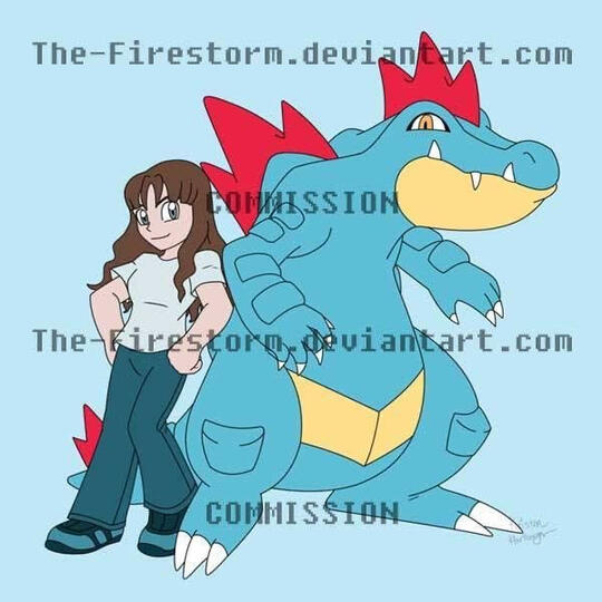 feraligatr66 on DeviantArt, 2014